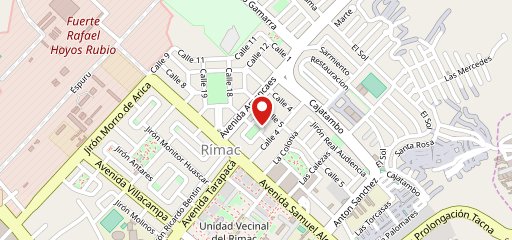 Los mellizos Villa Rica на карте