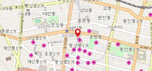 Lotteria Daegu dongseong-ro Branch на карте