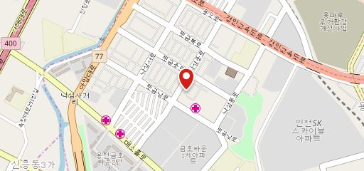 롯데리아 인천용현점 на карте