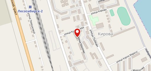 Берлога на карте