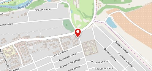 Ложка на карте