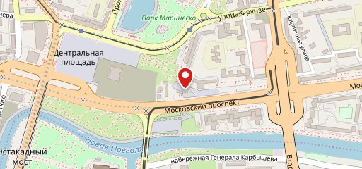 Ложка на карте