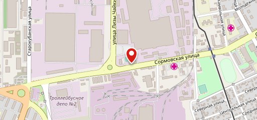Ложка на карте