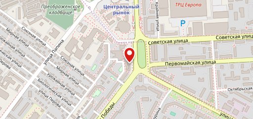 Ложка на карте