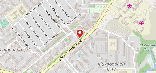 Ложка на карте