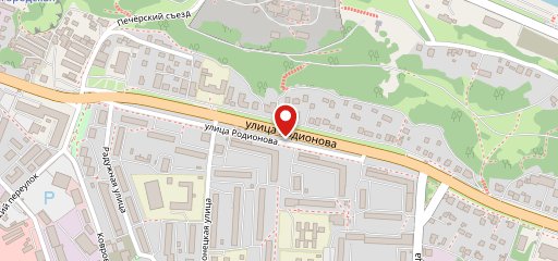 Ложка на карте