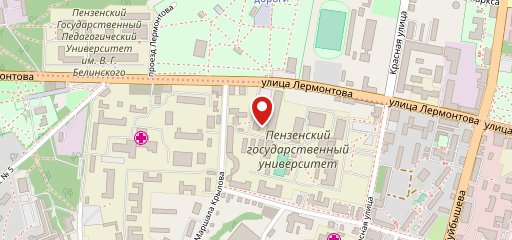 Ложка на карте