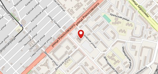 Ложка на карте
