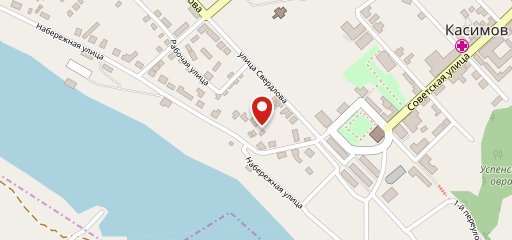 Луч на карте