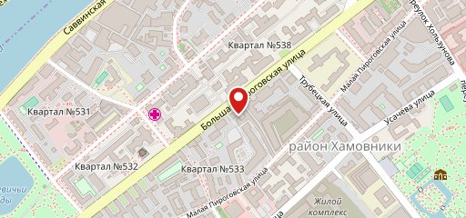 Луч на карте