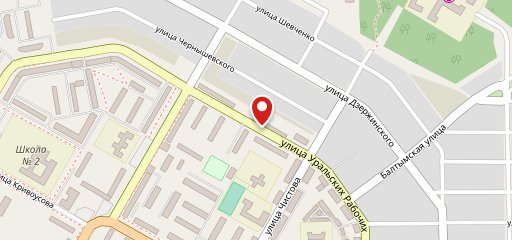 Луч на карте