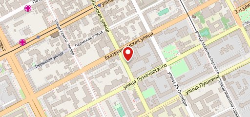 Лучший Хуторок в Перми на карте