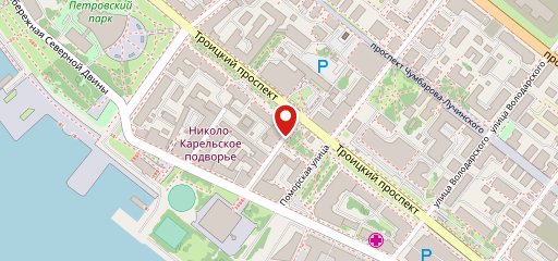 Луда на карте