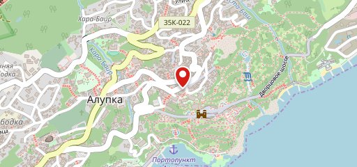 Луна на карте