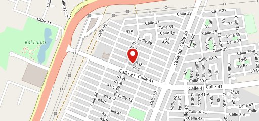 Luna Azul Mérida на карте