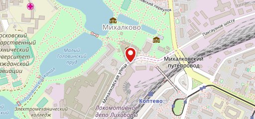 Луна на карте