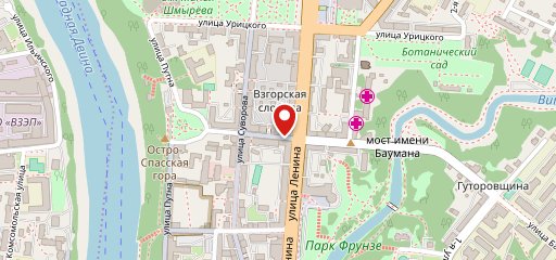 Луна на карте