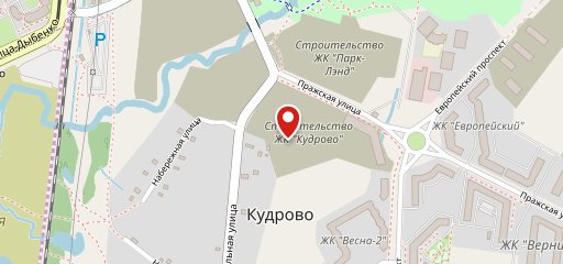 Луна на карте