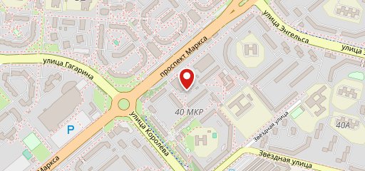 Огонек на карте