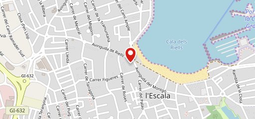 L'Univers L'Escala на карте