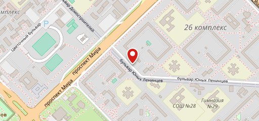 Лунная ночь на карте