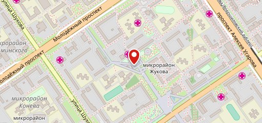 Лунный на карте