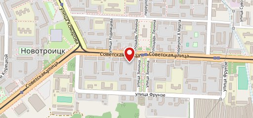 Лунный свет, кафе на карте