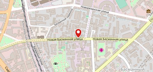 Лунный Дворик на карте