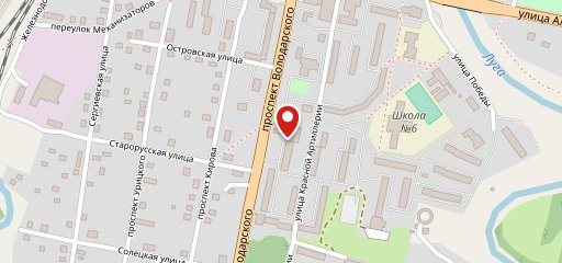 Лужский хлебокомбинат, магазин № 2 на карте