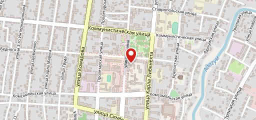 Ля Крем на карте
