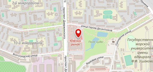 Любава на карте