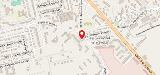 Любава на карте
