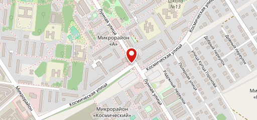 Любимая на карте