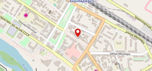 Любимая на карте