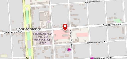 Любимая на карте