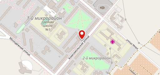 Любимая булочка на карте