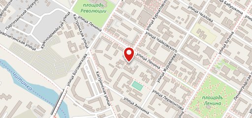 Любимая на карте