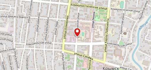 Любимая столовая на карте