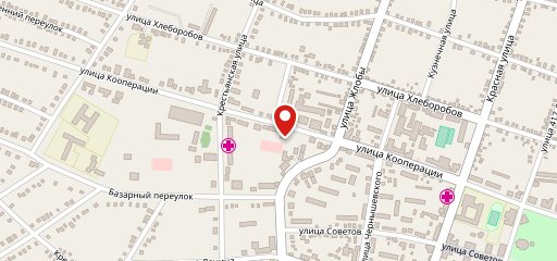 Любимая на карте