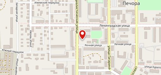 Любимая на карте