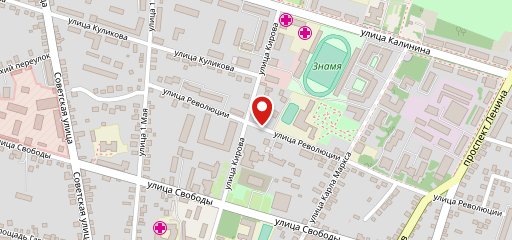 Любимая на карте