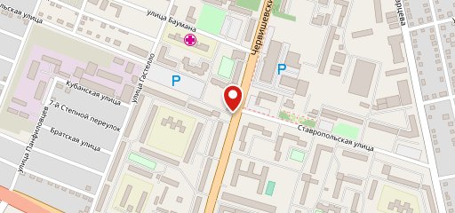 Любимая на карте
