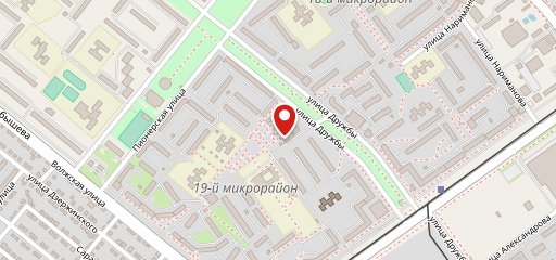 Любимая на карте