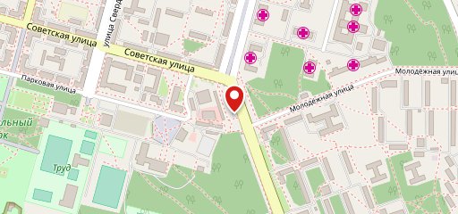 Любимая на карте