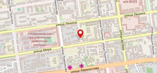 Любимое кафе на карте