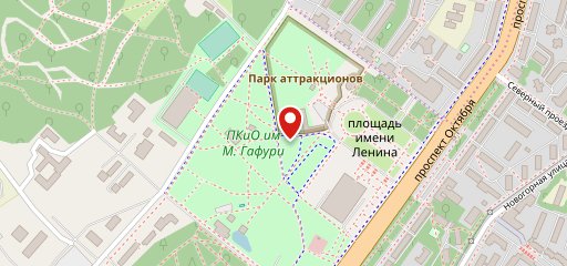 Любимый парк на карте