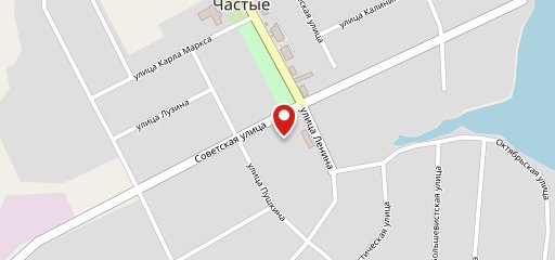 Людное место на карте