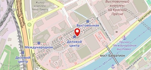 Банкетный Зал Москва-Сити на карте