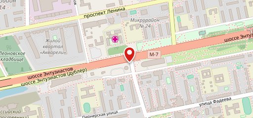 М7 Ночной Клуб на карте