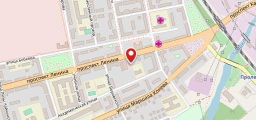 МБ на карте